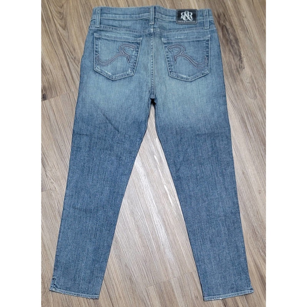 Rock & Republic Evelyn Denim Capri Jeans Pants